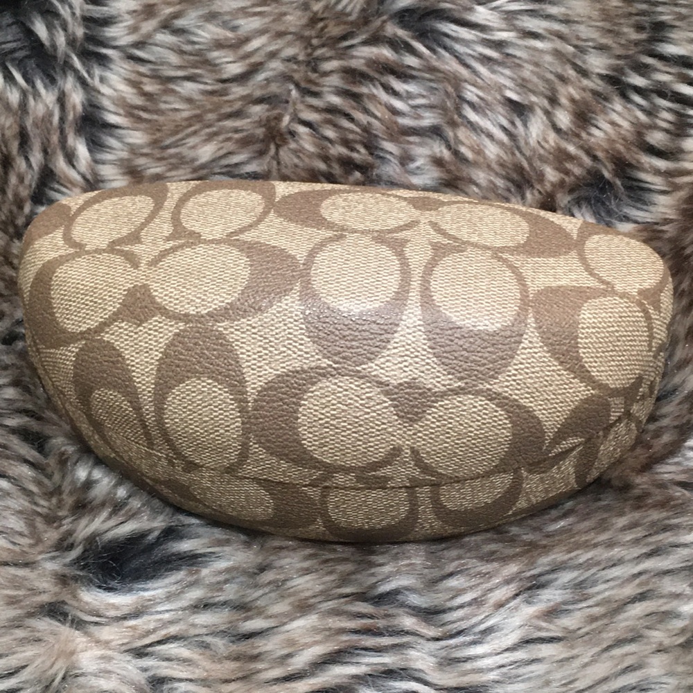 Coach Signature C Eyewear Case & Cleaning Cloth